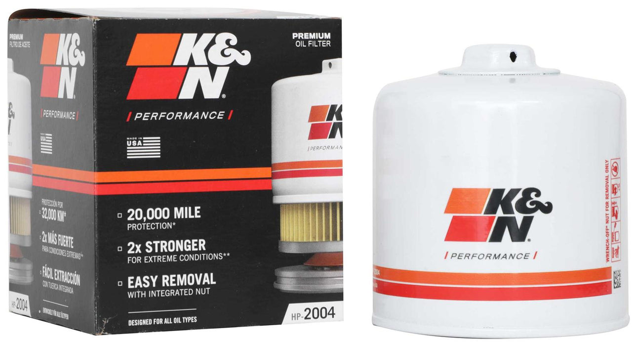 K&N Performance Gold Oil Filters HP-2004