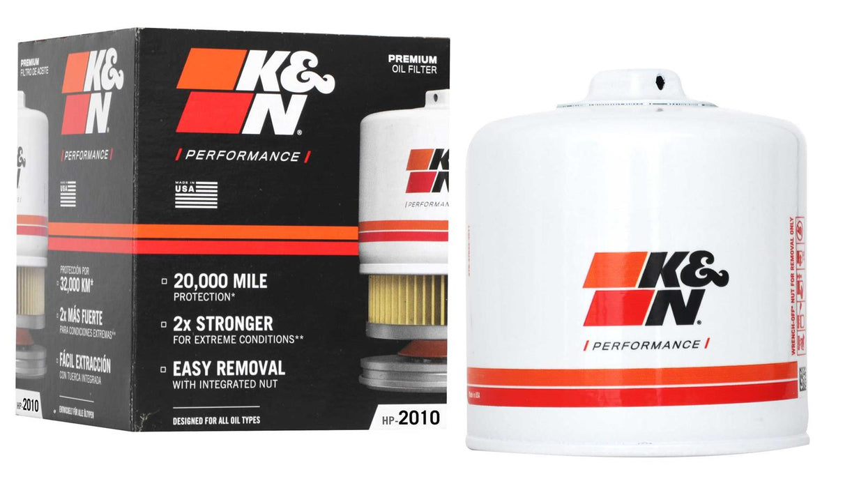 K&N Performance Gold Oil Filters HP-2010