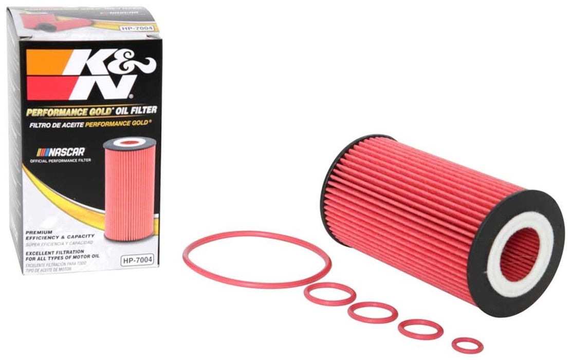 K&N Performance Gold Oil Filters HP-7004