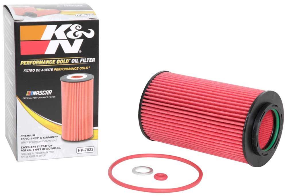 K&N Performance Gold Oil Filters HP-7022