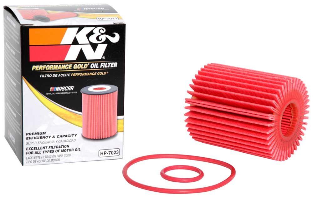 K&N Performance Gold Oil Filters HP-7023