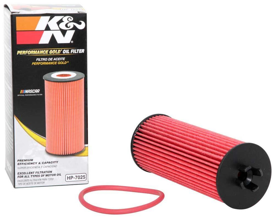 K&N Performance Gold Oil Filters HP-7025