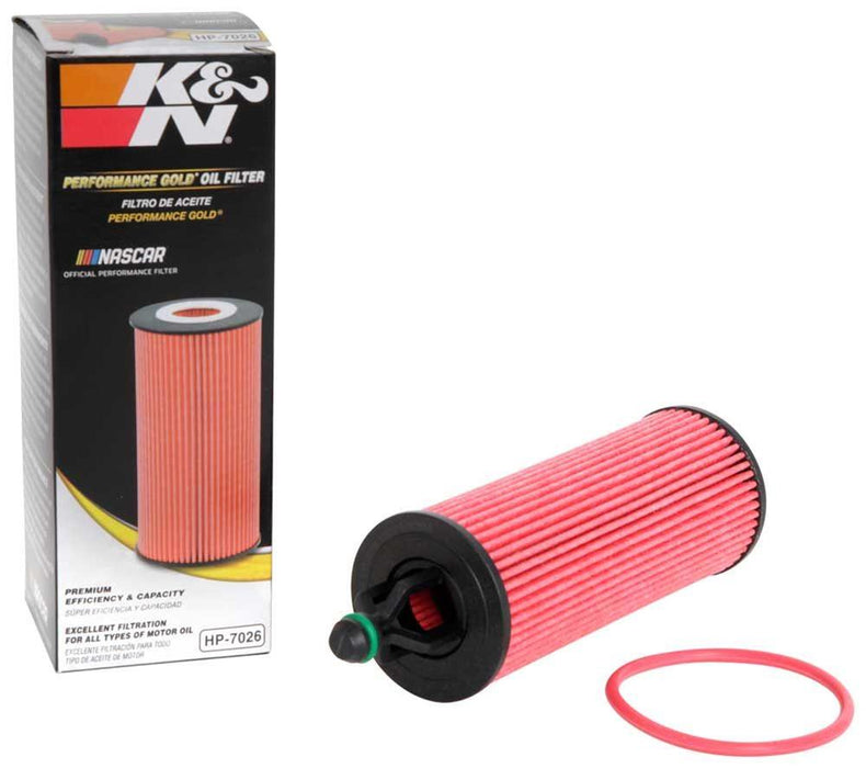 K&N Performance Gold Oil Filters HP-7026