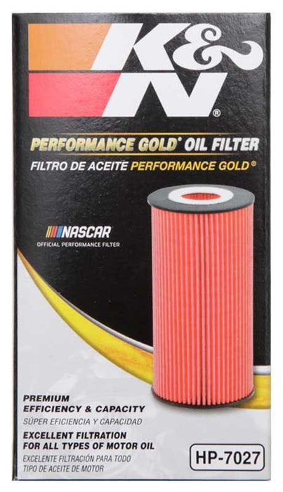 K&N Performance Gold Oil Filters HP-7027