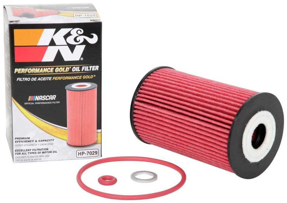 K&N Performance Gold Oil Filters HP-7029