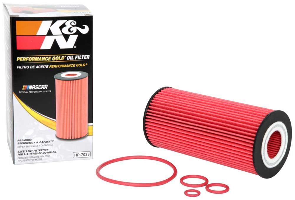 K&N Performance Gold Oil Filters HP-7033