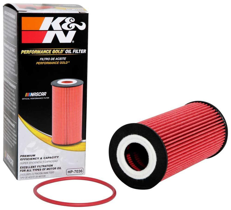 K&N Performance Gold Oil Filters HP-7036