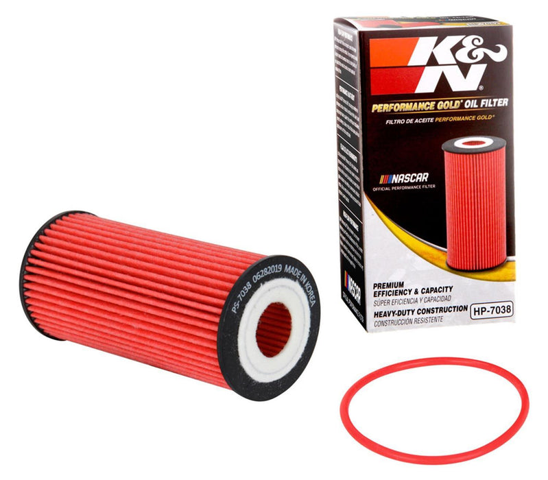 K&N Performance Gold Oil Filters HP-7038