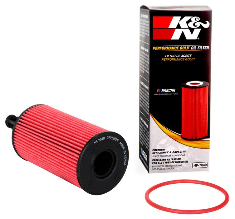 K&N Performance Gold Oil Filters HP-7040