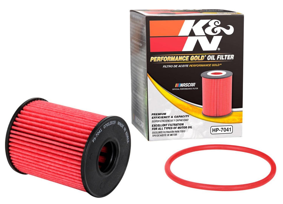 K&N Performance Gold Oil Filters HP-7041