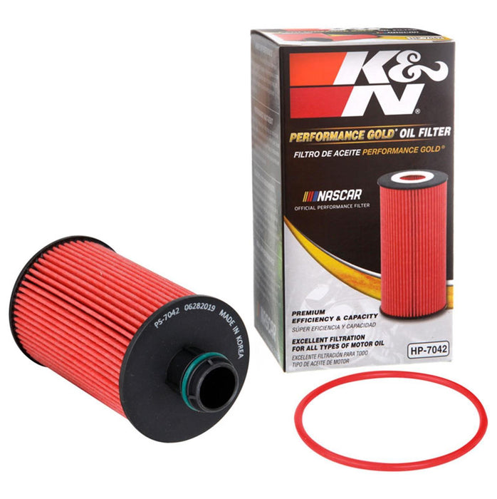 K&N Performance Gold Oil Filters HP-7042