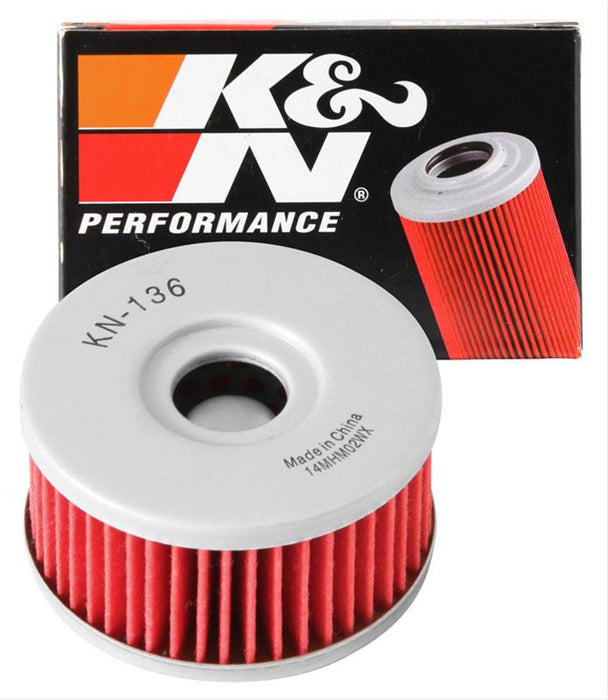 K&N Powersports Oil Filters KN-136