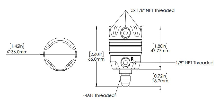 Turbosmart ProOPR Rising Rate Turbo Oil Pressure Regulator (Twin Outlet)