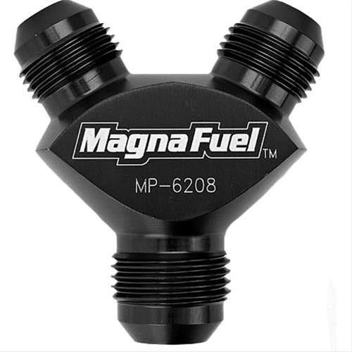 MagnaFuel Y Fittings MP-6208-BLK