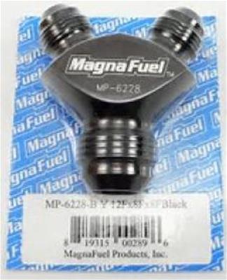 MagnaFuel Y Fittings MP-6228-BLK