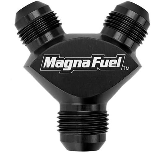 MagnaFuel Y Fittings MP-6266-BLK