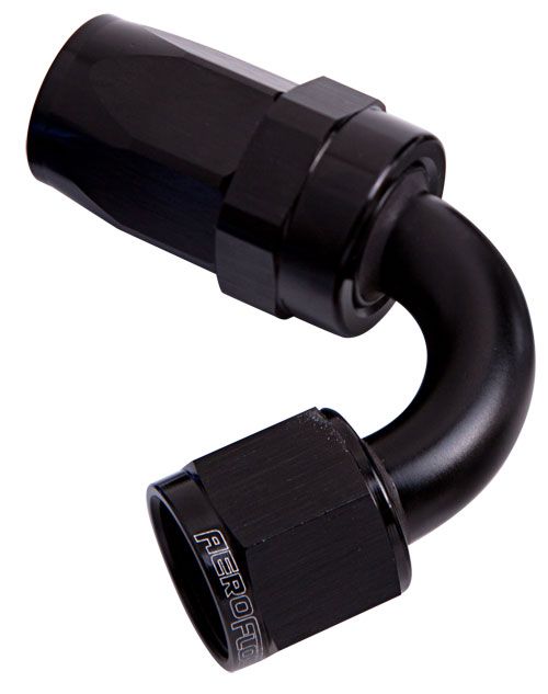 100 Series Taper 120° Swivel Hose End -20AN AF104-20BLK