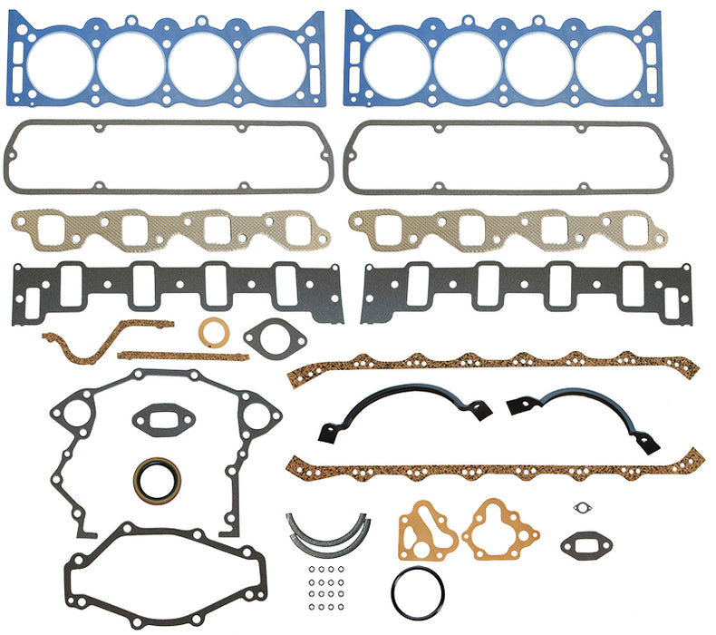 Full Engine Gasket Set with Rope Rear Main Seal 5RFS25308PT-EFI