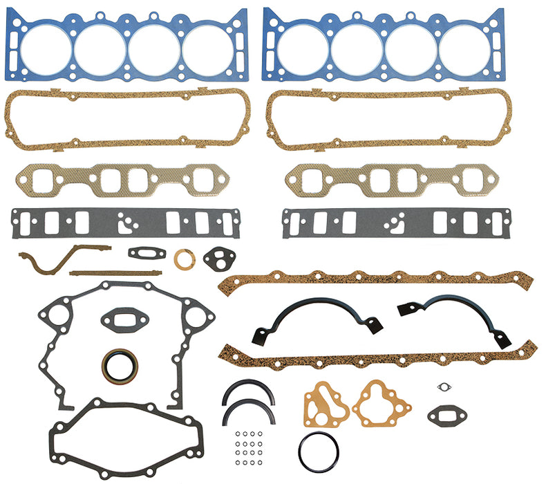 Full Engine Gasket Set with Neoprene Rear Main Seal 5RFS25308PT-N