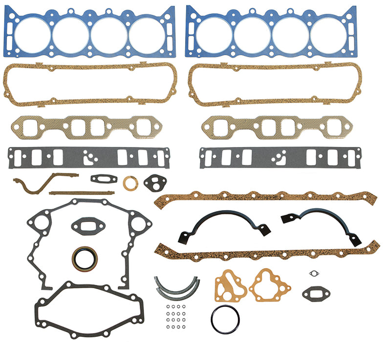 Full Engine Gasket Set with Rope Rear Main Seal 5RFS25308PT-R