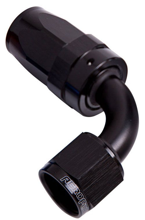 100 Series Taper 90° Swivel Hose End -4AN AF103-04BLK