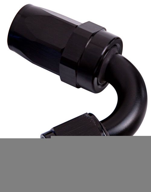 100 Series Taper 120° Swivel Hose End -10AN AF104-10BLK