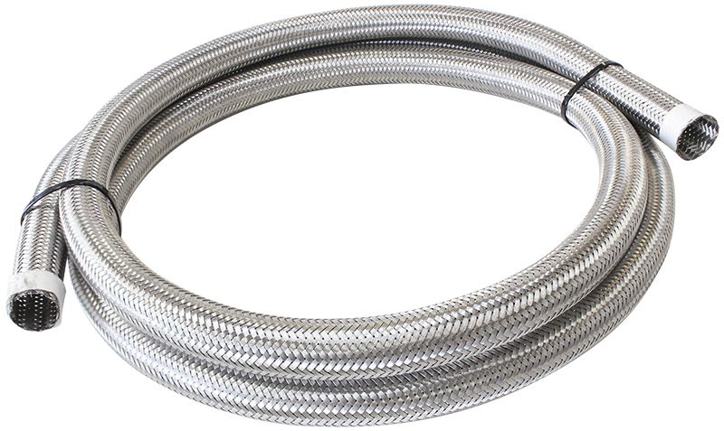 111 Series Stainless Steel Braided Cover 9/16" (14mm) I.D AF111-014-2M