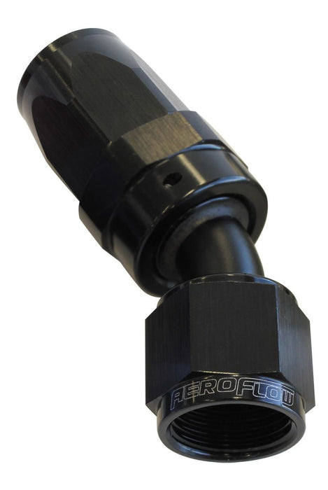 100 Series Taper 30° Swivel Hose End -8AN AF117-08BLK