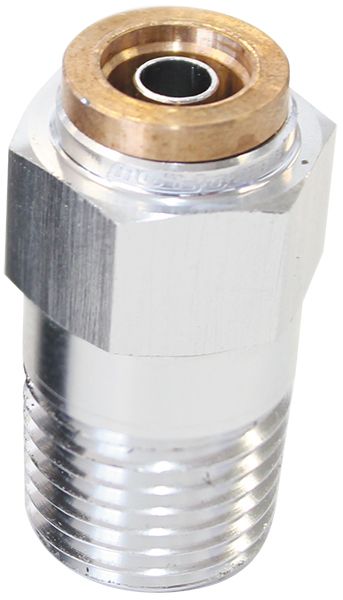 120 Series Straight 1/8" NPT to 3/16" Push to Connect Fitting AF121-02S