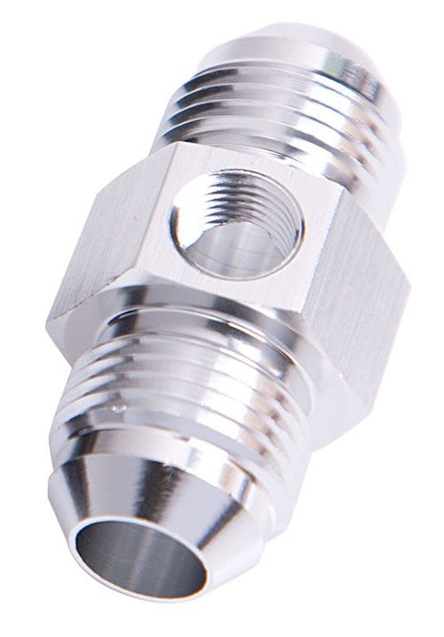 Straight Male Flare Union with 1/8" Port -6AN AF141-06S