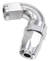 150 Series Taper One-Piece Full Flow Swivel 120° Hose End -8AN AF154-08S