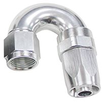 150 Series Taper One-Piece Full Flow Swivel 180° Hose End -4AN AF159-04S