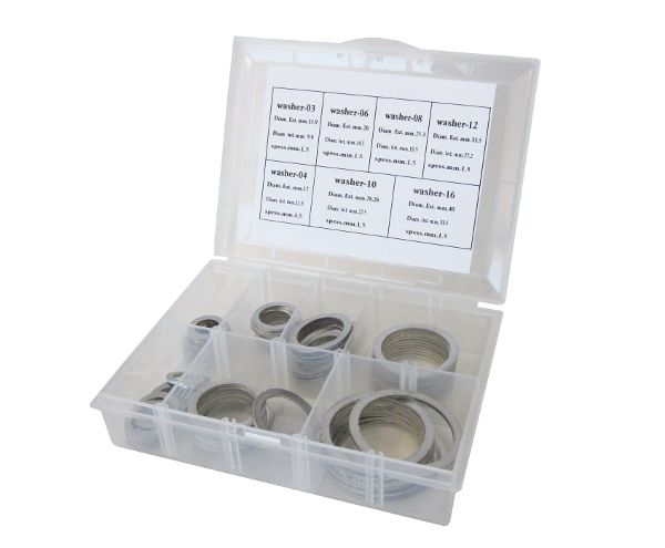 Metric Aluminium Washer Kit suit M6 to M24 AF171-KIT