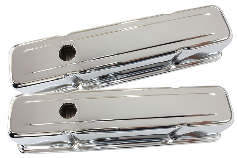 Chrome Steel Valve Covers AF1821-5050