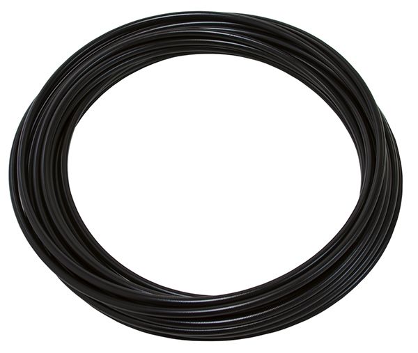 200 Series PTFE (Teflon®) Black Stainless Steel Coated Braided Hose -3AN AF200-0