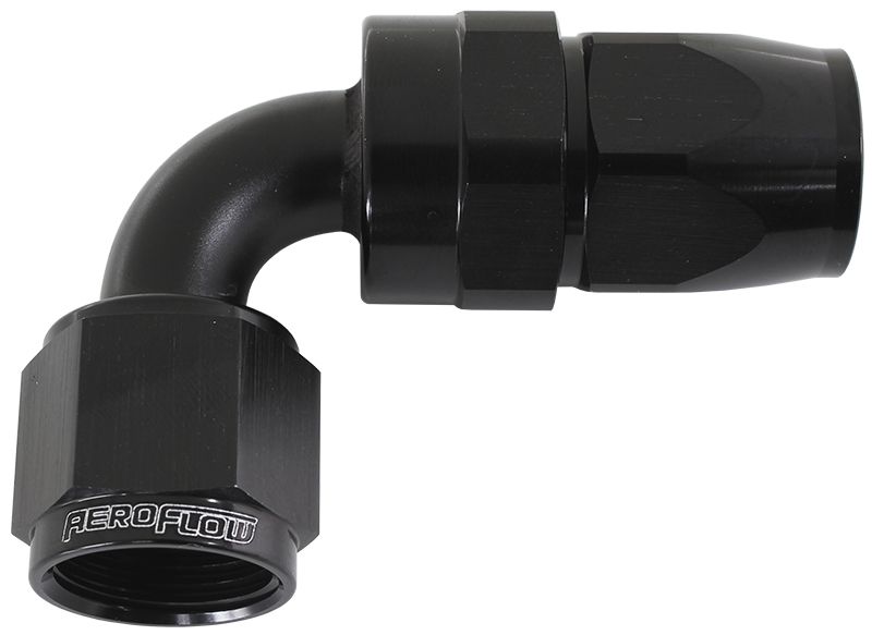 200 Series PTFE 90° Hose End -3AN AF203-03DBLK