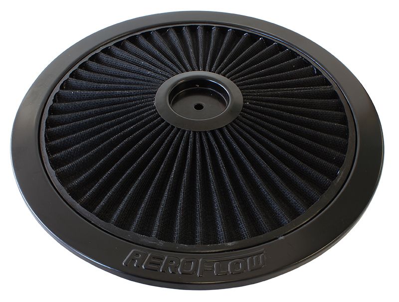 Black Full Flow Air Filter Top Plate AF2251-1401