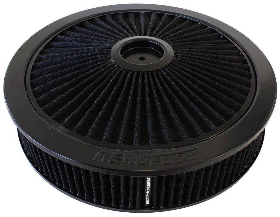 14" x 3" Full Flow Air Filter Assembly, Black AF2251-3040