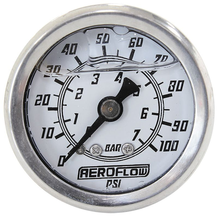 1-1/2" Liquid Filled 100 psi Pressure Gauge AF30-2203