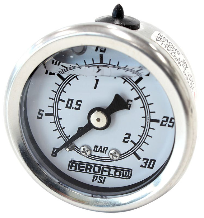 1-1/2" Liquid Filled 30 psi Pressure Gauge AF30-2209