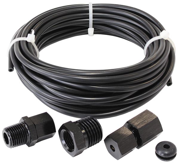 Complete 1/8" Dia. Nylon Tubing Kit AF30-3000BLK