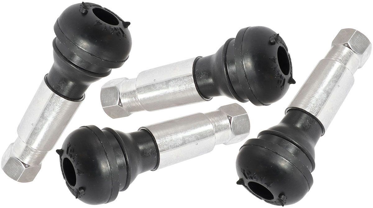 Rubber Pull-Thru Valve Stems - Chrome Finish AF3060-0008