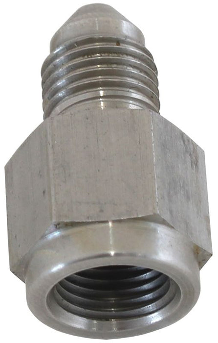 Straight Female NPT to Male AN Adapter 1/8" to -3AN AF370-03SS