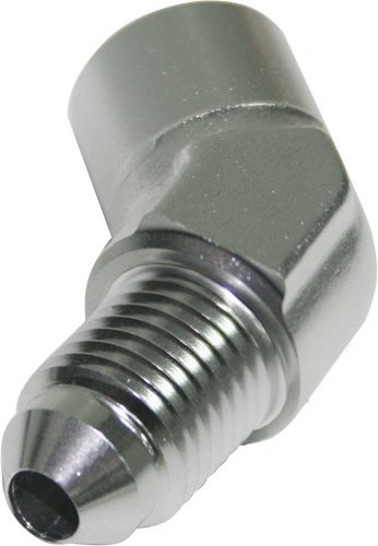 45° Female NPT to Male AN Adapter 1/8" to -4AN AF371-04S