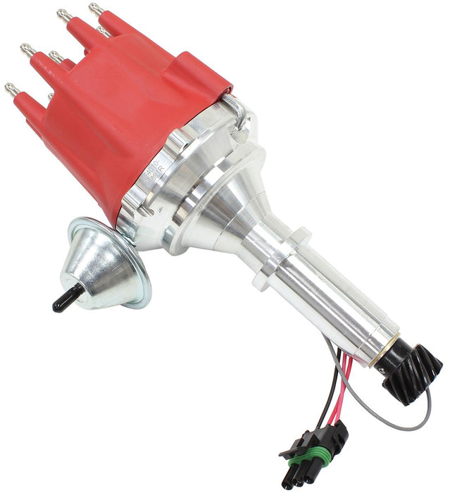 XPRO Holden Ready to Run Distributor, Machined Aluminium Body with Red Cap AF401