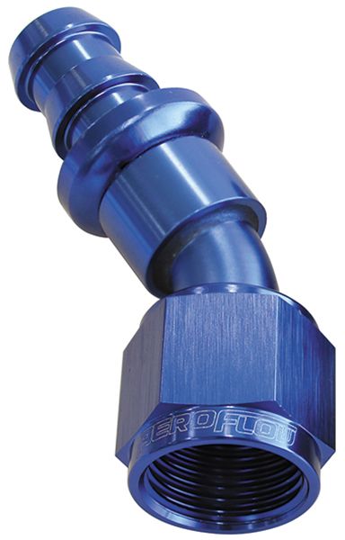 400 Series Push Lock 30° Hose End -8AN AF417-08