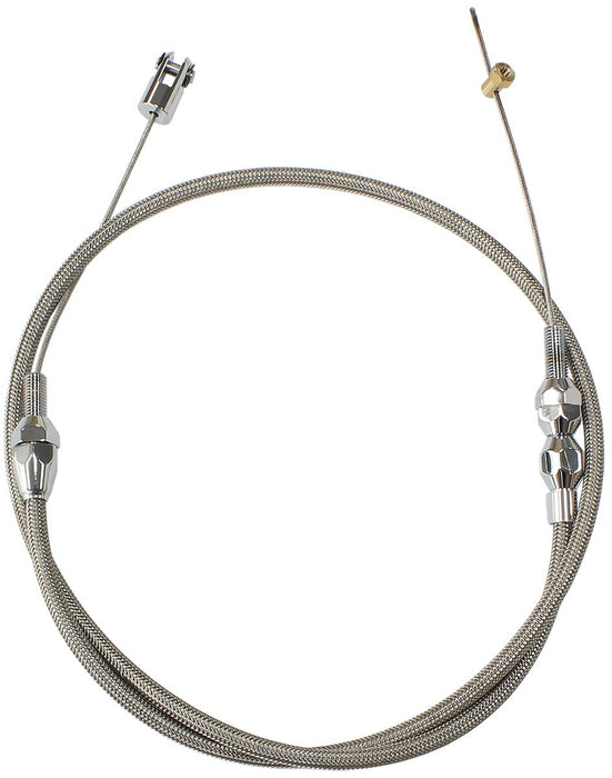 Stainless Steel Throttle Cable - Polished AF42-1101LS1