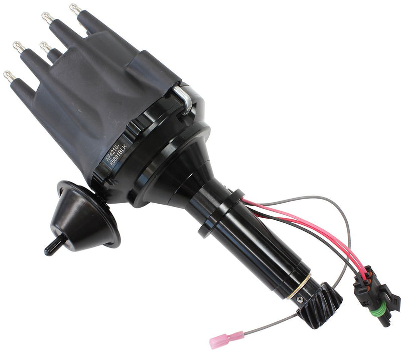 XPRO Holden Ready to Run Distributor, Black Anodised Body with Black Cap AF4210-