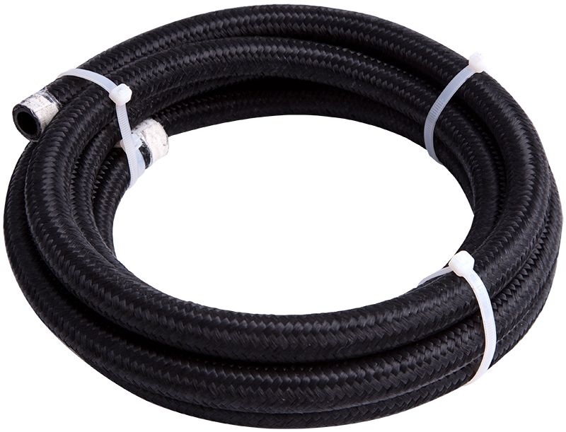 450 Series Black Braided Light Weight Hose -4AN AF450-04-1M