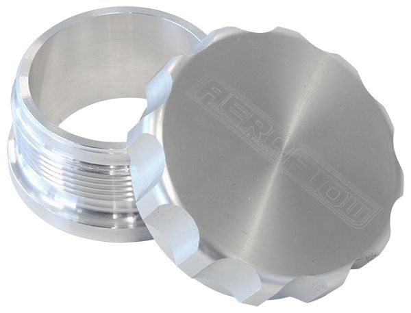 2" Billet Aluminium Weld-On Filler with Silver Cap AF460-32S